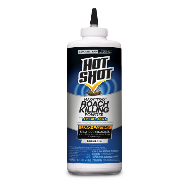 MaxAttrax Roach Killing Powder With Boric Acid2 Hot Shot